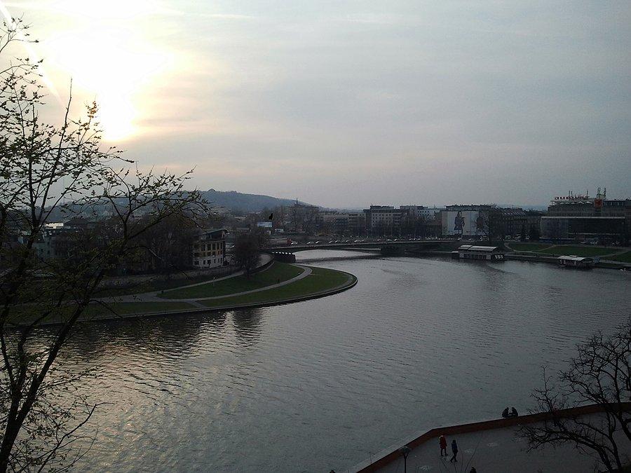 Kolejny widoczek na Kraków