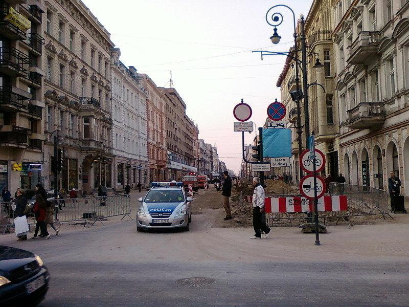 Remont Piotrkowskiej