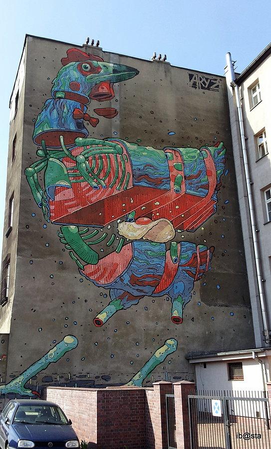 Katowice Street Art Festival 2012 - Aryz