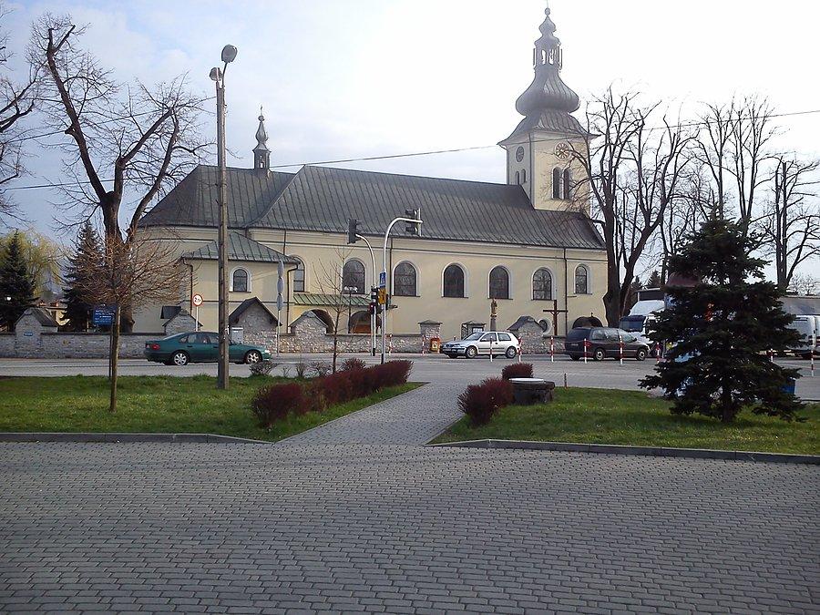 Hałcnów-kościół