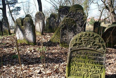 W najstarszej części na wzniesieniu