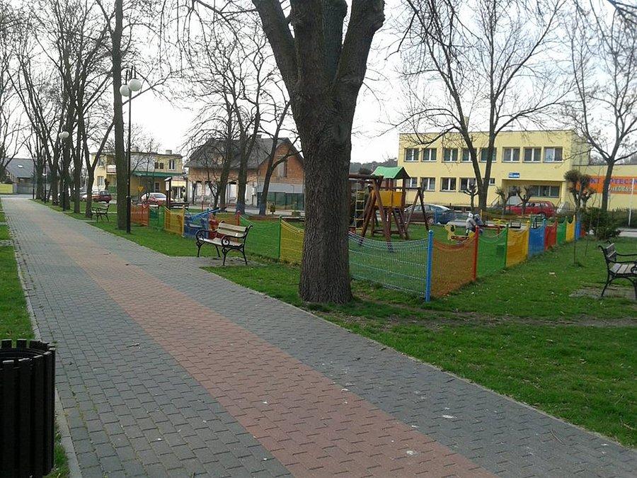 Plac zabaw w centrum hmm... pomysłowe
