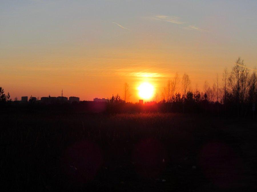 Zachód nad Czewką