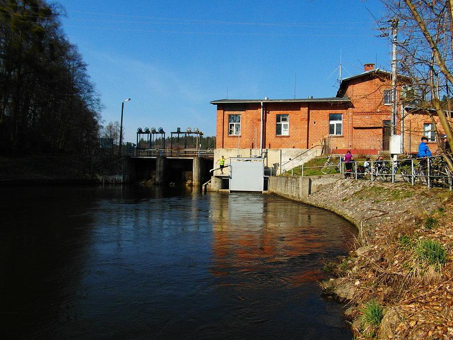 Elektrownia wodna „Czarnocińskie Piece” na rzece Wierzyca