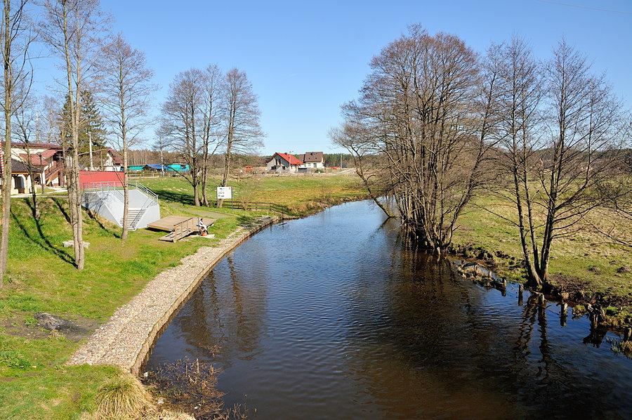 Reda przepływająca przez Orle