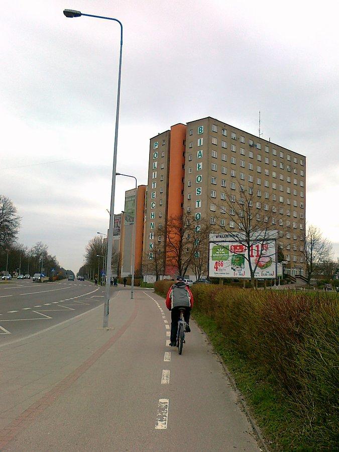Akademiki Politechniki Białostocdkiej. Tu nic się nie zmieniło od 30 lat