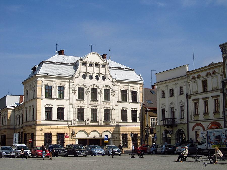 Słoneczny rynek w cieszynie