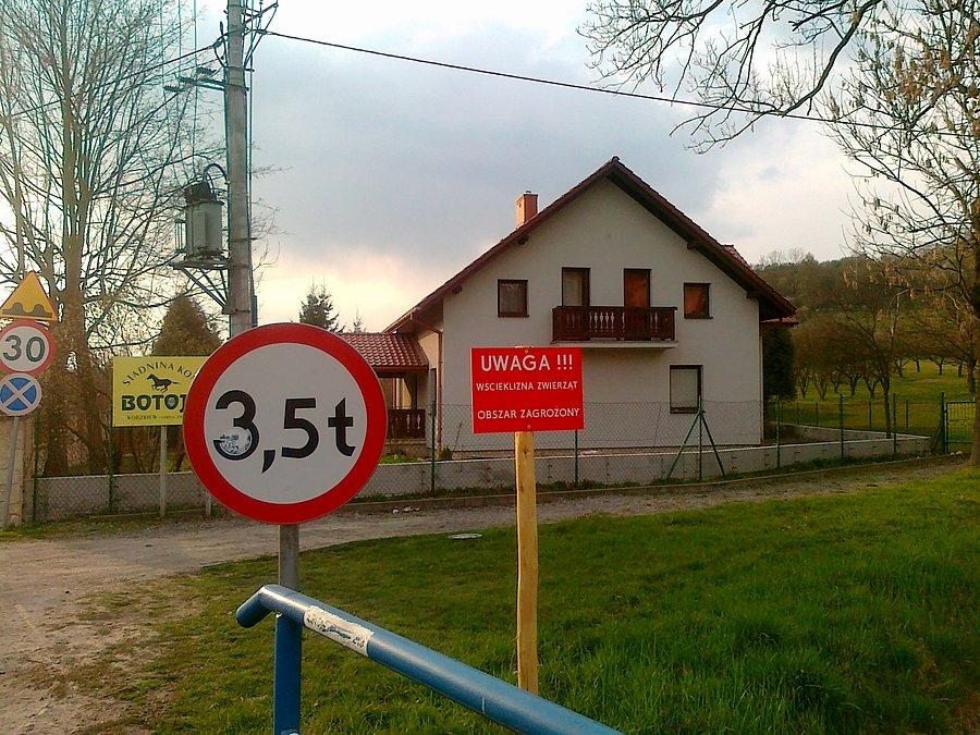 Trzeba uważać na zwierzęta