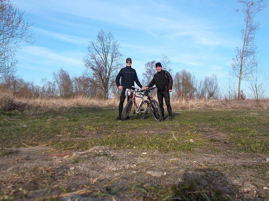 Mikołaj i Darecki podczas Akcji Kopanka