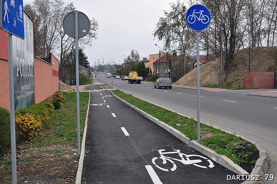 Będzin - Droga rowerowa na Grodziec