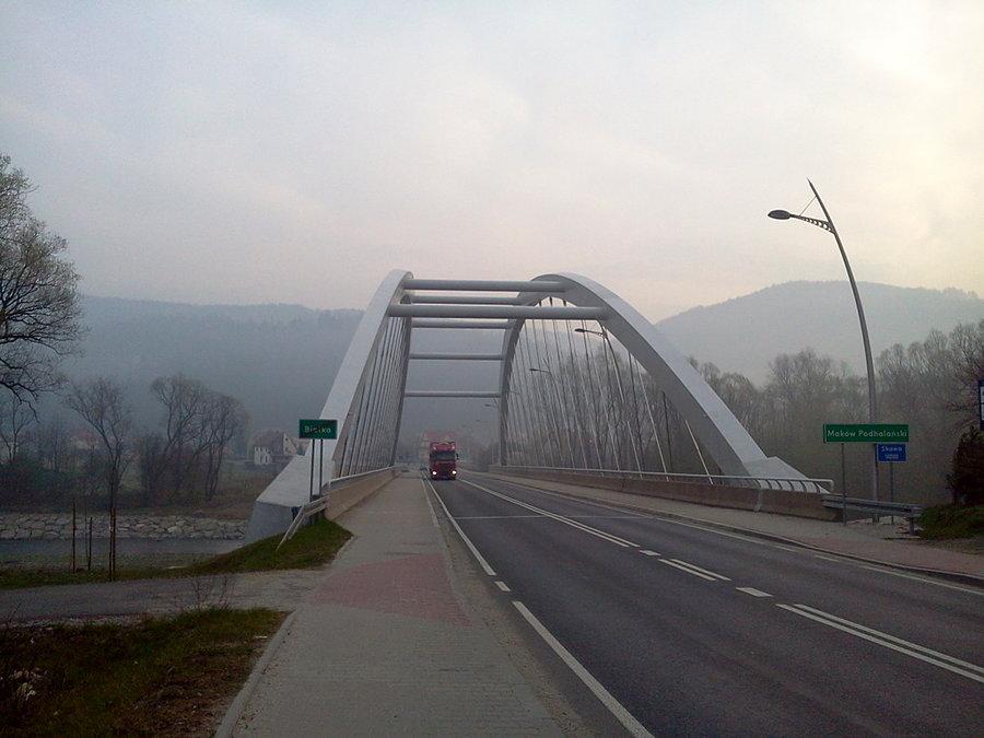 Most w Juszczynie i tir (dla Marka)