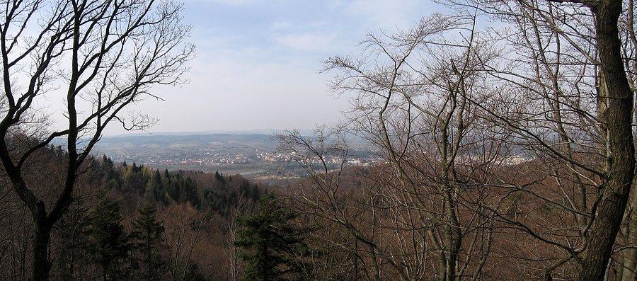 Panorama na Sanok