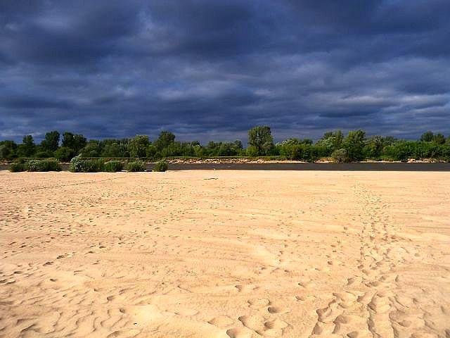 Plaża w Łomnie