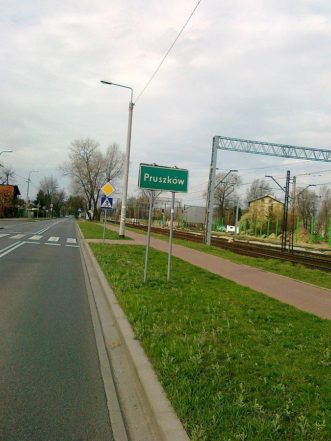 Wjazd do Pruszkowa