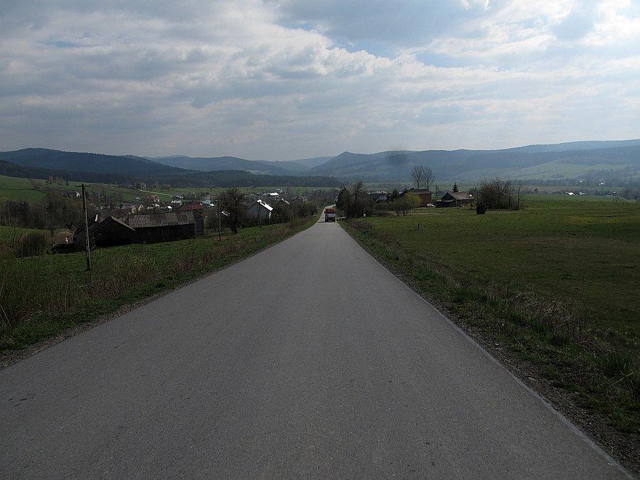Zjazd z ciężarówką do Brunar