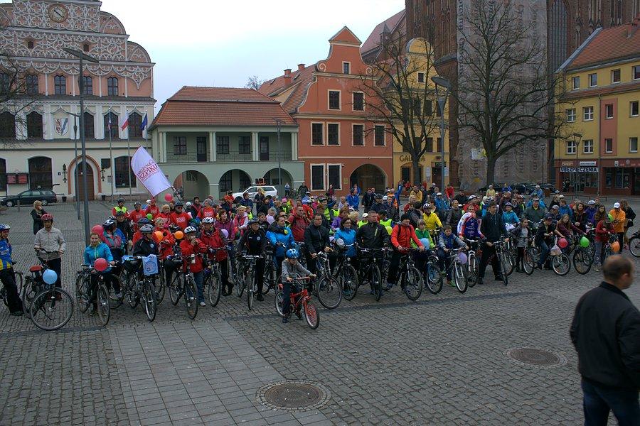 Prawie wszyscy rowerzyści