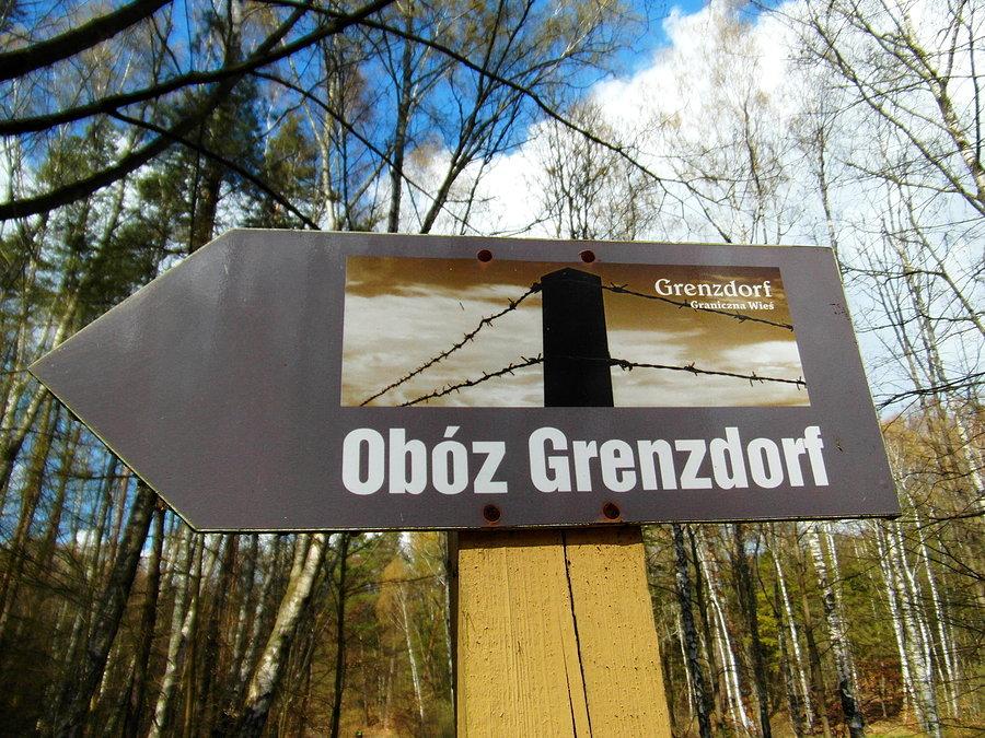 Miejsce filii obozu koncentracyjnego Sztutthof w Granicznej Wsi