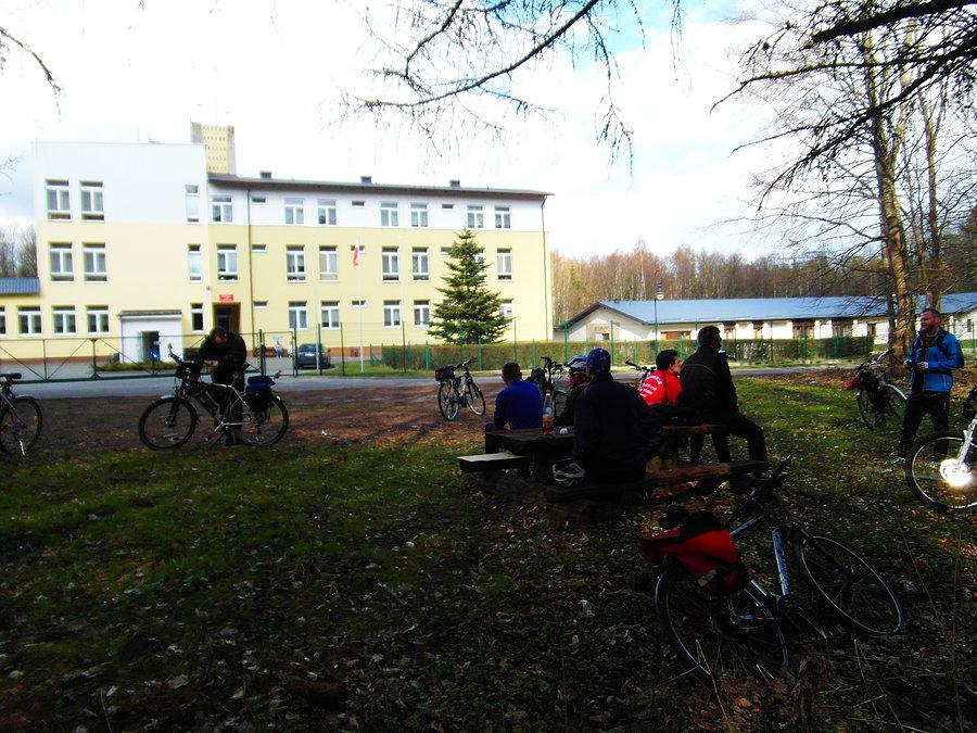 Budynek dzisiejszego DPS w Zaskoczynie - niegdysiejsze sanatorium przeciwgruźliczne dla matek z dziećmi