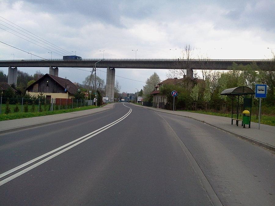 Boguszowice, wiadukt z któreko zaczynałem pętlę