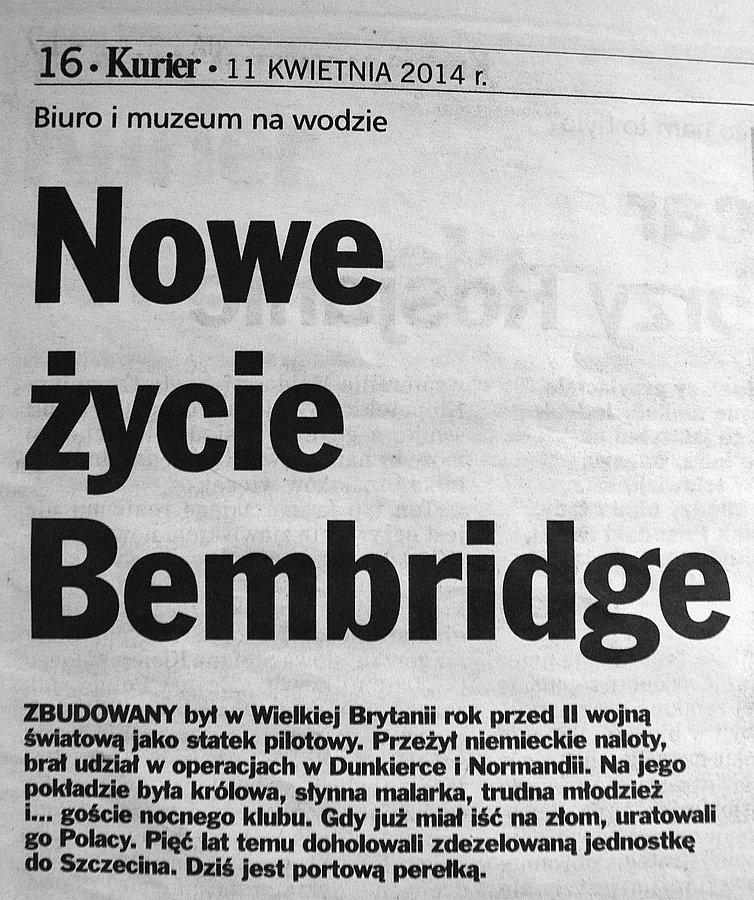 Artykuł z Kuriera Szczecińskiego
