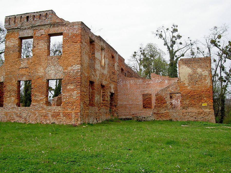 Ruiny palacu w Łubowicach