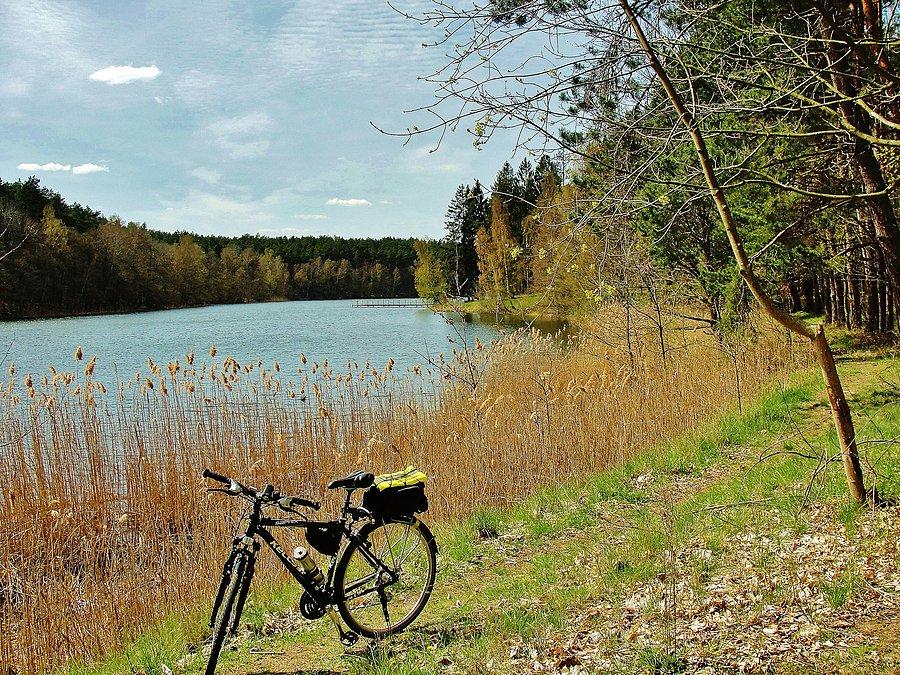 Jezioro w Borównie