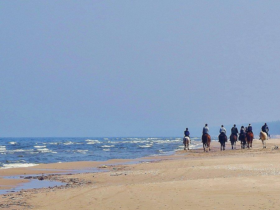 Plaża w Jantarze