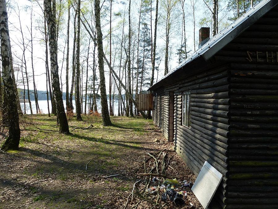 Kilka kroków do jeziora