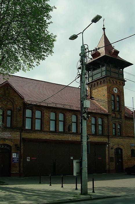 Błonie-budynek Straży pożarnej
