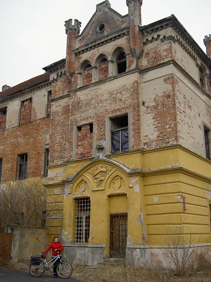 Najlepiej zachowana część pałacu