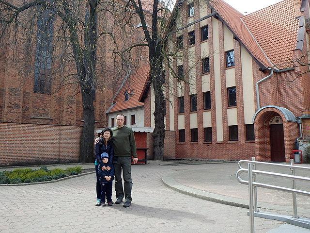 Na terenie Toruńskiego Planetarium