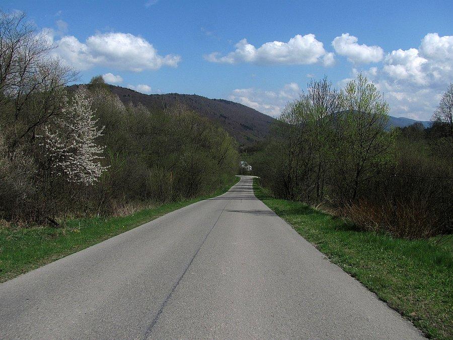Zjazd do Uścia