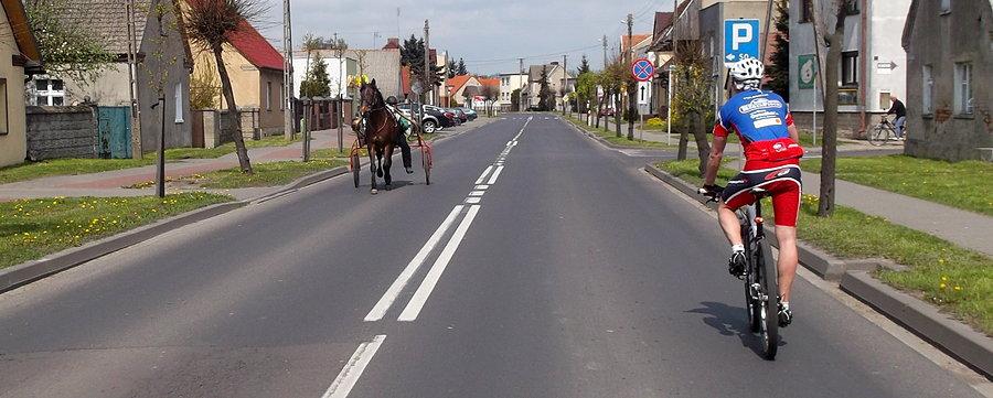 Atrakcja w Dusznikach, spotkanie z rydwanem :)
