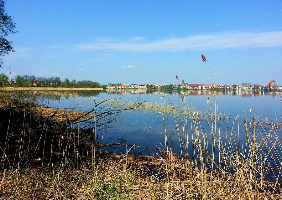 Panorama Ełku od strony Chruściel