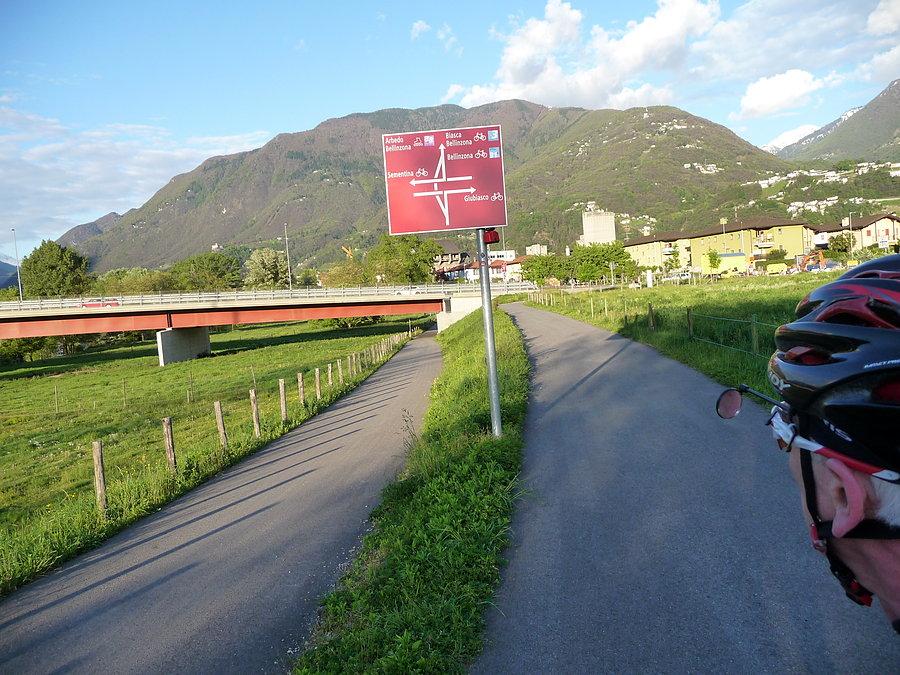 Locarno-Bellinzona-Locarno Runde - trasą rowerową