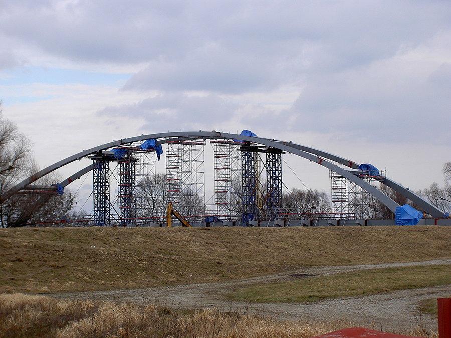 Budowa nowego mostu Bierawa - Cisek