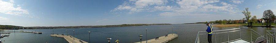 Panorama Jeziora Charzykowy