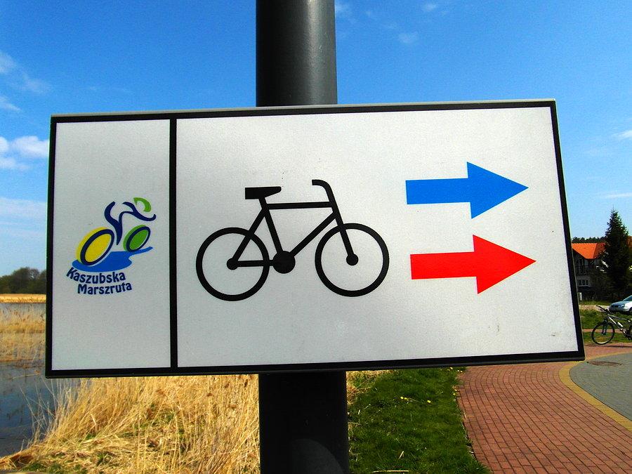 Oznaczenie szlaków rowerowych