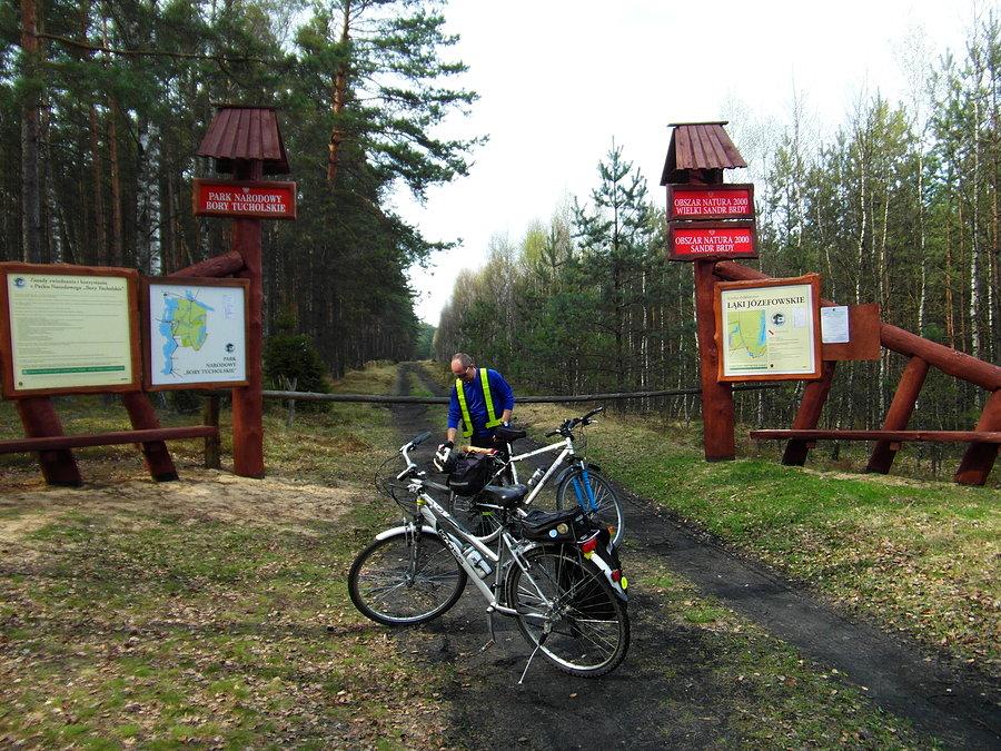 Brama Parku Narodowego Bory Tucholskie