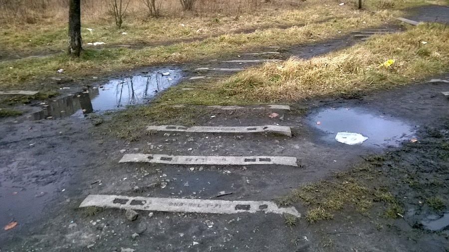 Pozostałości po wąskotorówce