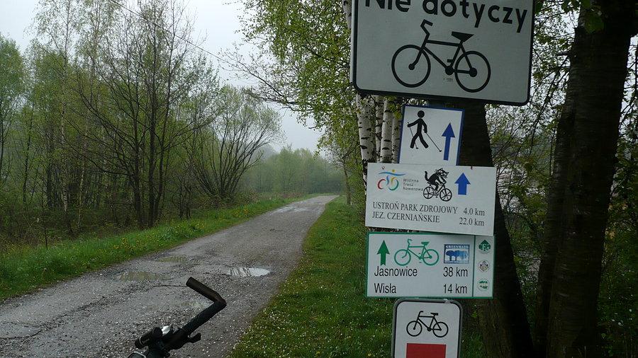 Wiślanka-trasa rowerowa Skoczów-Wisła