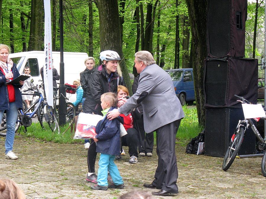 Najmłodszy uczestnik rajdu, który przejechał trasę o własnych siłach - 5 lat