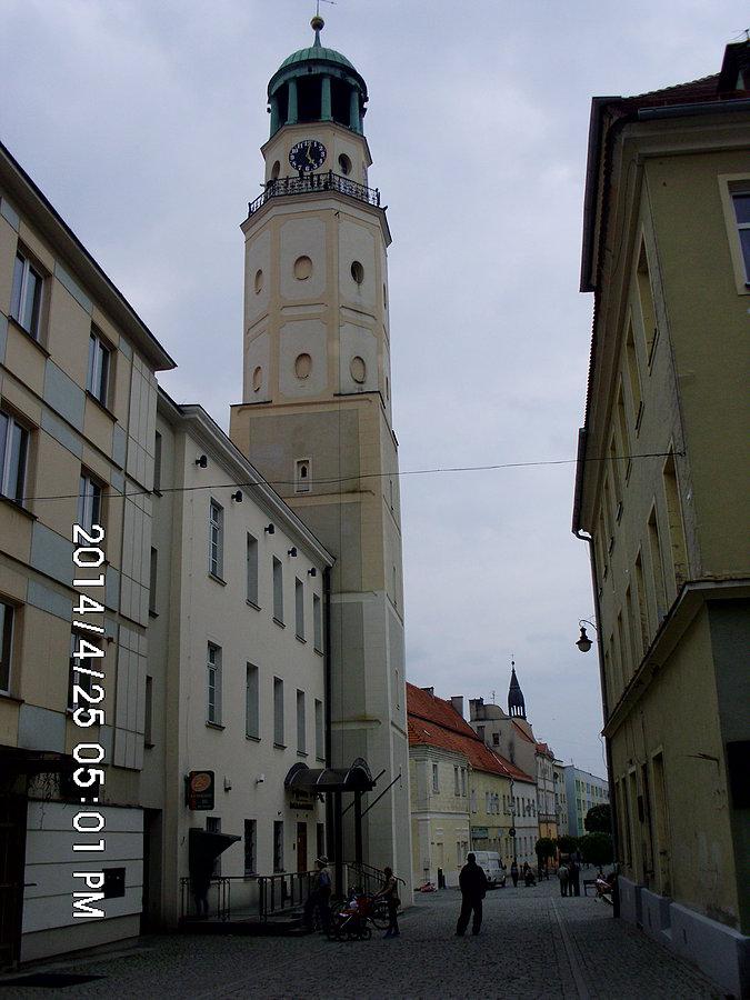 Wieża ratuszowa w Oleśnicy