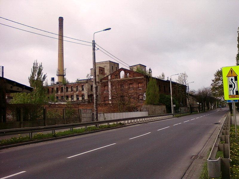 Ruiny fabryki w Pabianicach