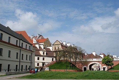 Widok na ul. Zamkową i dalej Plac Zamkowy