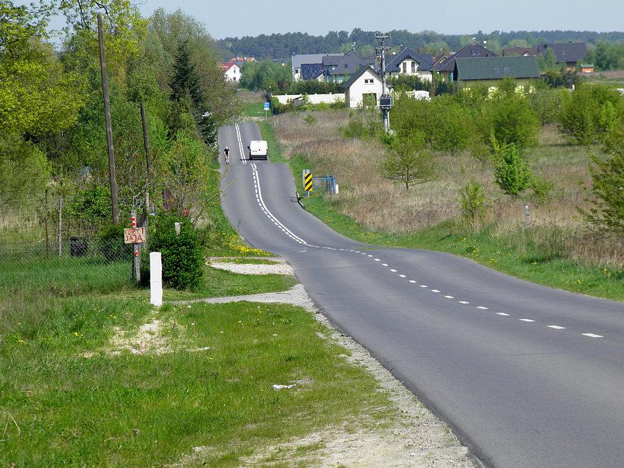 Malownicza ulica Graniczna w Dobrej