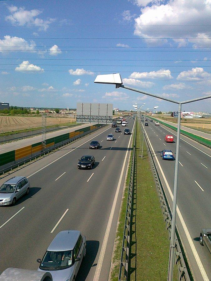 Tu jeszcze normalny ruch
