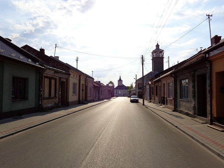 Gęsta zabudowa Głogowa