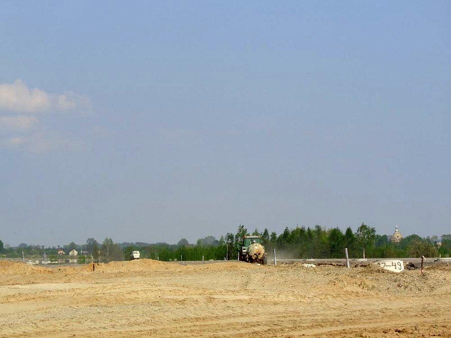 Po autostradzie w stronę Łańcuta tylko ciągnikiem