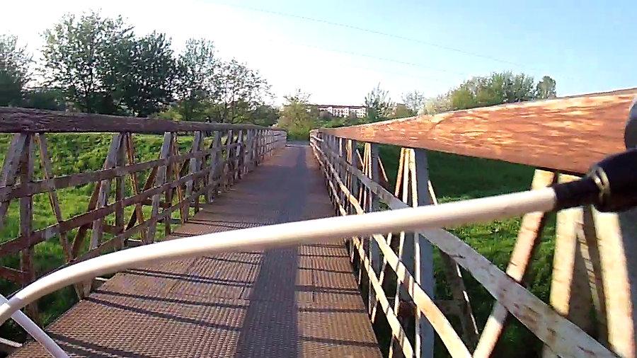Kładka na Bystrzycy, Lublin